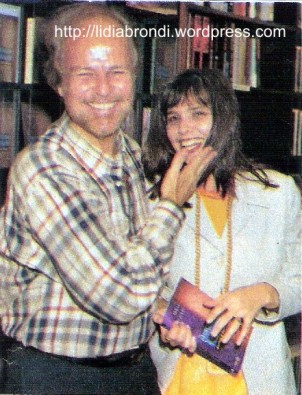 O pastor Jonas Resende e Lídia Brondi, em 1997